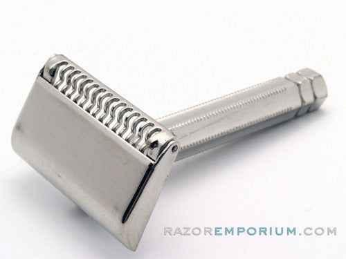 Ever-Ready 1912 Style Single Edge Safety Razor w/ Metal Wall Hanger