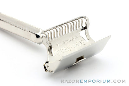 1930's Ever-Ready Single Edge Safety Razor Factory Nickel Revamp