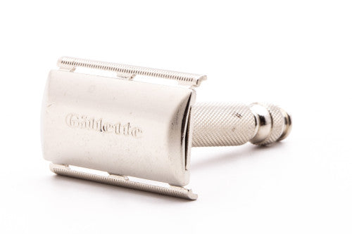 1964 Gillette Ball End Tech Travel Safety Razor J4