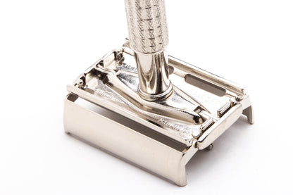 1961 G2 Gillette Flare Tip Super Speed Safety Razor | Factory Nickel Revamp