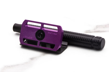 Ayslworth Razor | APEX-AL Double Edge Safety Razor -Jet Black Royal Purple Classic