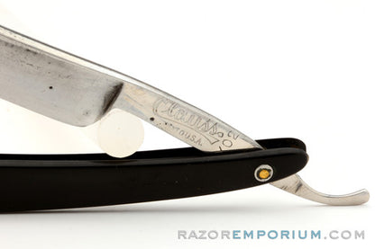4/8" Clauss X02 Fremont, Ohio USA Square Point Straight Razor