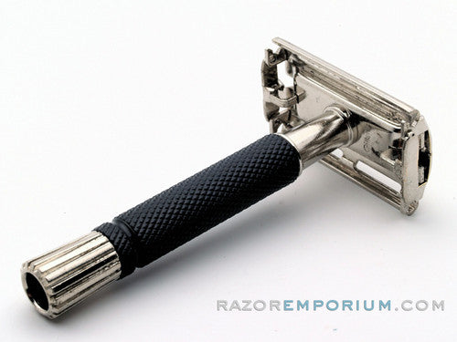1986 G3 Gillette Black Handle Super Speed Safety Razor