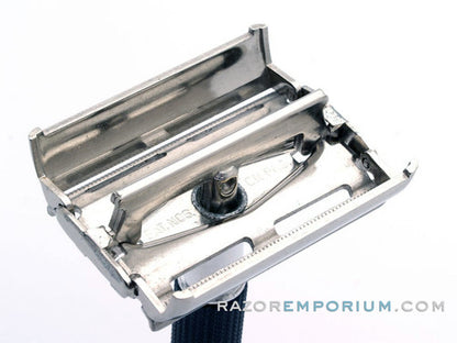 1969 O4 Gillette Black Handle Super Speed Safety Razor