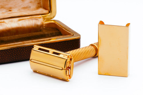 1940's Gillette British Aristocrat No 16 Set 24K Revamp