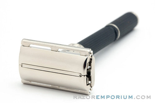 1973 Gillette Super 109 Adjustable Double Edge Safety Razor | Factory Nickel Revamp