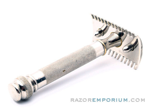 1918 Gillette Ball End Old Type Khaki Service DE Razor Set