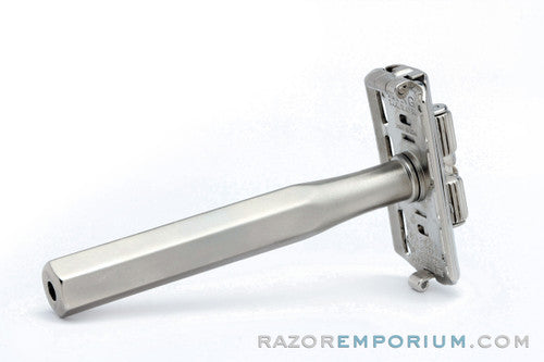 1930s King Oscillator Safety Razor | Factory Nickel Revamp
