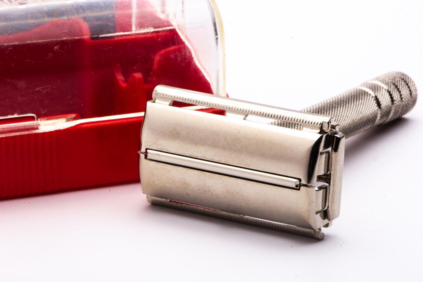 1940's Gillette Super Speed Safety Razor Set With Case & Instructions | Original Condition