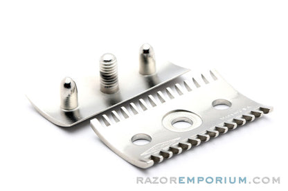 1920's Gillette Old Type Cap & Guard | Factory Nickel Revamp - Universally Threaded