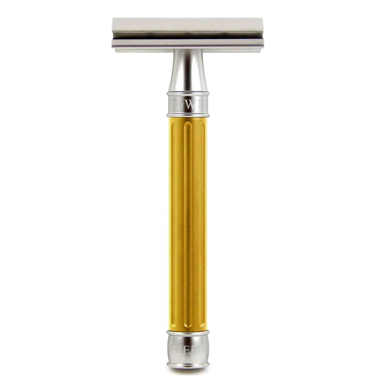 Edwin Jagger | 3ONE6 Stainless Steel Safety Razor - Yellow