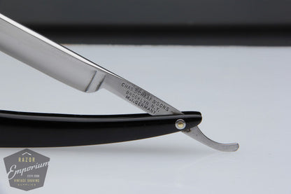 9/16" Chas. Schaaf and Sons half hollow Grind Straight Razor| German Made