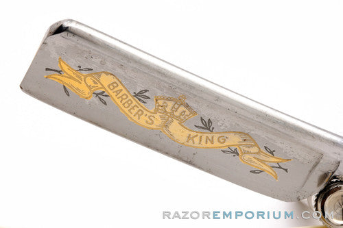7/8" Trident's Warrented "Barber's King" Straight Razor | Solingen