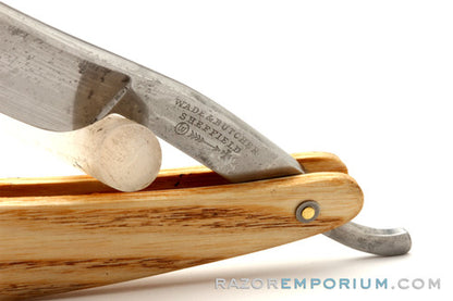 9/16" Wade & Butcher Straight Razor w/ Wood Scale | Sheffield, England