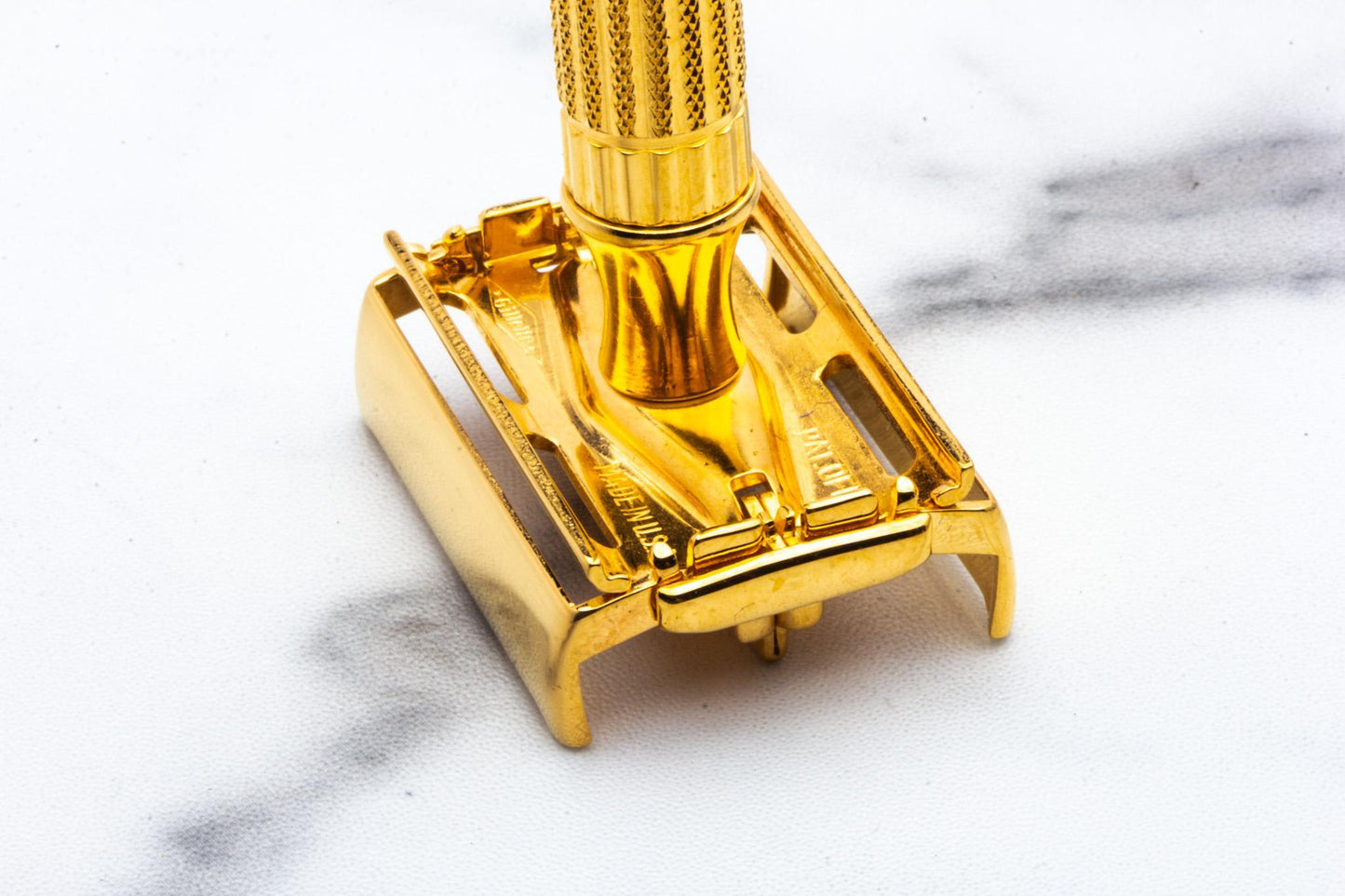 1946-47 Gillette Gold Aristocrat Double Edge Safety Razor  | 24K Gold Revamp