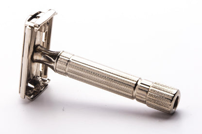 1951 W1 Gillette Aristocrat Double Edge Safety Razor | Factory Nickel Revamp