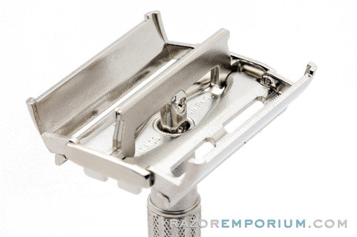 1960 Gillette TV Super Speed DE Razor F1 - Factory Nickel Revamp