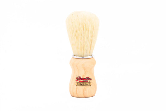 Semogue 2000 Pure Boar Bristle Brush in Wood Handle