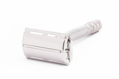 1940's Gillette Super Speed Double Edge Safety Razor | Factory Nickel Revamp