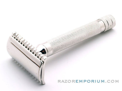 1929 Gillette Big Fellow Double Edge Safety Razor Set in Original Wood Box