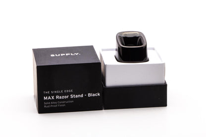 Supply |The Single Edge Max Razor Stand - Jet Black