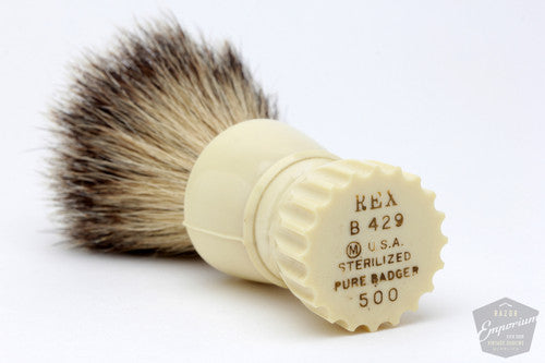 Rex 500 restored Vintage Badger Brush