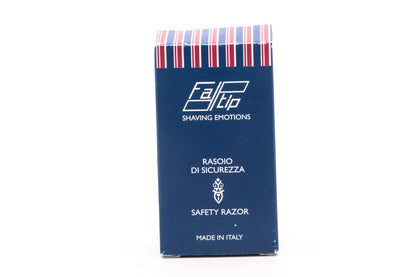 Fattip | Piccolo Chrome Three Piece Double Edge Safety Razor