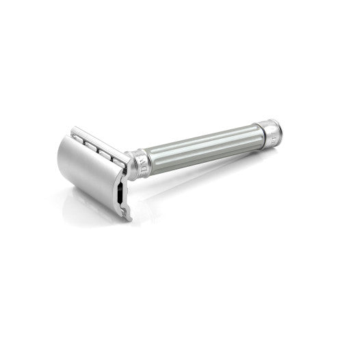 Edwin Jagger 3ONE6 Stainless Steel Safety Razor - Silver