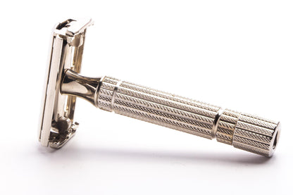 1953 Y1 Gillette President Double Edge Safety Razor Set w/ Original Cardboard Box | New Old Stock