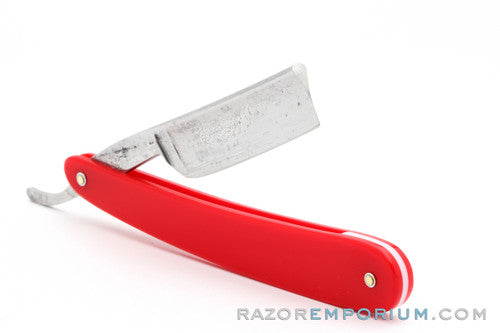 11/16" Herder 77 Square Straight Razor | Solingen, Germany