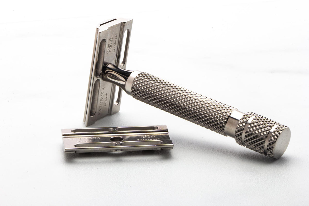 Bulldog Razor Handle RazoRock Game Changer .84-P Double-Edge Razor With Bulldog Handle ...