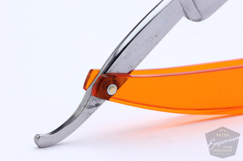 6/8" Excelsior Cutlery | 82 Custom Orange Scales | New York, USA
