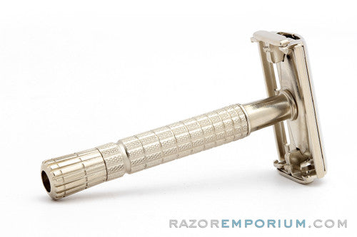 1955 Gillette Regular Flare Tip DE Super Speed | Nickel Revamp