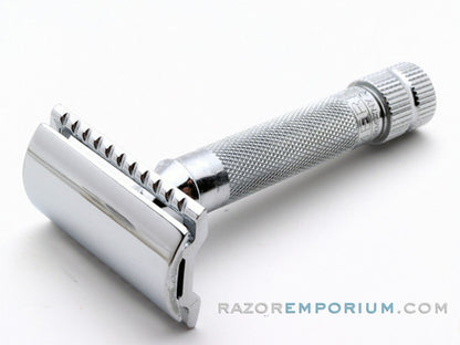 Merkur 34C HD Chrome Plated DE Safety Razor  - Refurbished