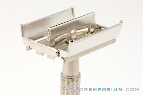 1957 C4 Gillette Flair Tip Super Speed Safety Razor | Rhodium Revamp