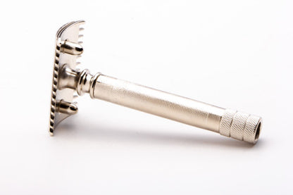 1905 Gillette Double Ring Old Type Double Edge Safety Razor | Nickel Revamp