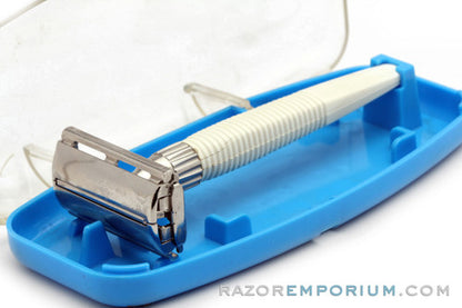 1960's Gillette Slim Twist Safety Razor Made in England