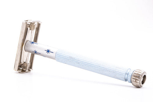 Gillette Razor Stars 1964 J3 Gillette Blue Star Lady Gillette Double Edge Safety Razor | Or ...