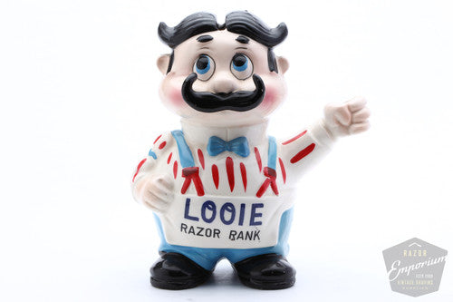 Looie Porcelain Blade Safe + Razor Holder