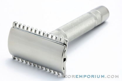 1930s Gillette NEW Short Comb Safety Razor | Factory Nickel Revamp