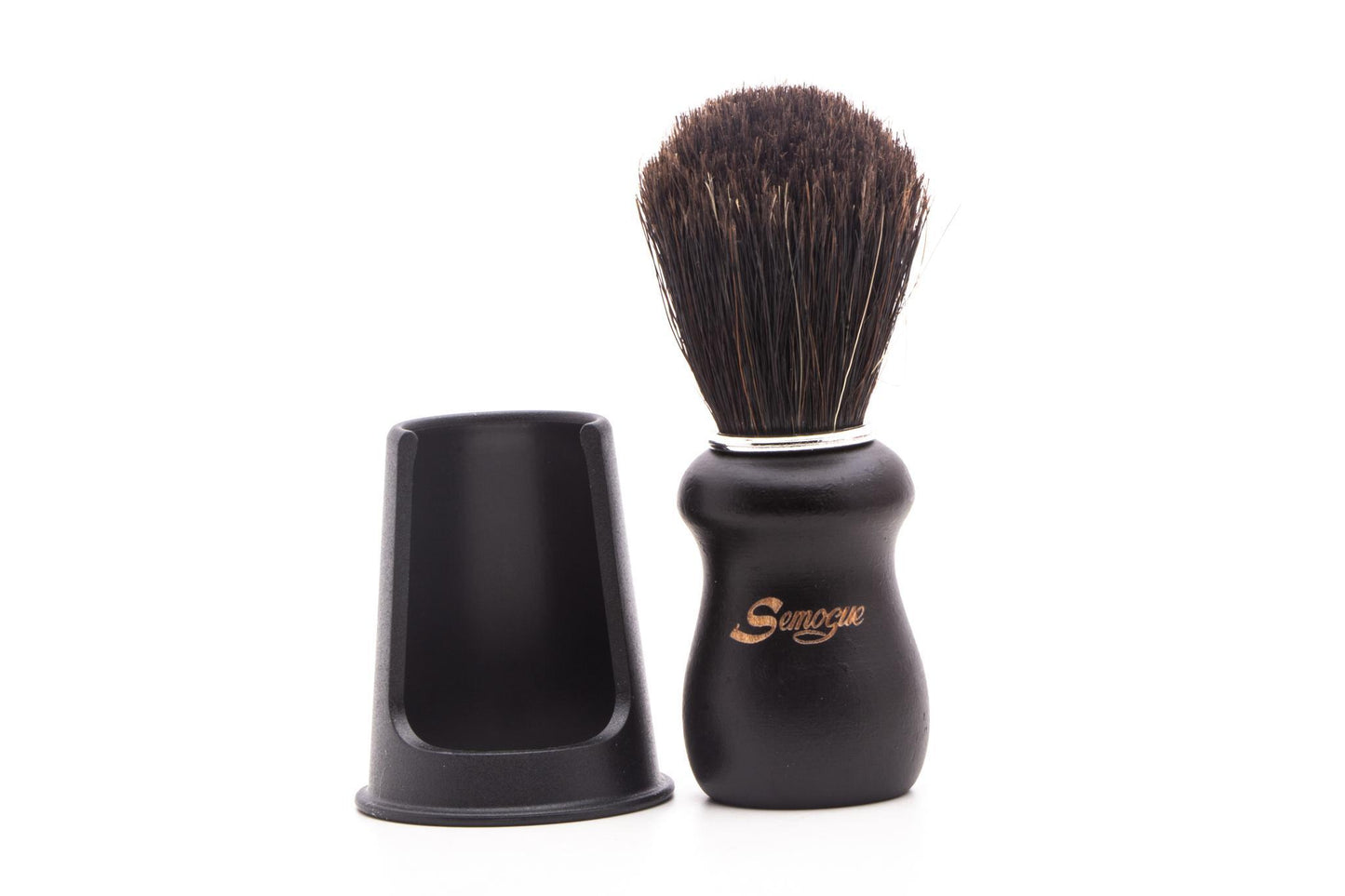 Semogue | Pharos-C3 Pure Black Horse Hair Shaving Brush
