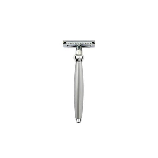 Edwin Jagger | Bulbous Satin Chrome Double Edge Razor