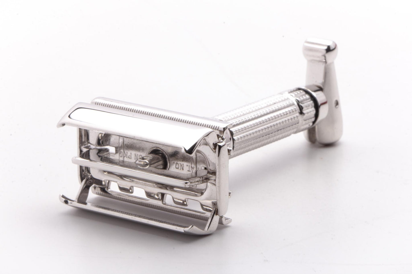 1958 D1 Gillette Toggle Double Edge Safety Razor | Rhodium Revamp