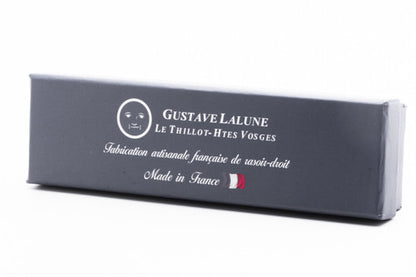 7/8" Ertan Süer Gustav LaLune Romulus Straight Razor | Olivewood Scales