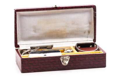 E.Peter-Paris L'essor Single Edge Safety Razor Set | Original Condition