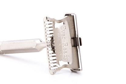 1930's Ever-Ready Single Edge Safety Razor  | Factory Nickel Revamp