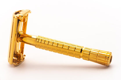 1954 Z2 Gillette Flare Tip Super Speed Safety Razor | 24K Gold Revamp