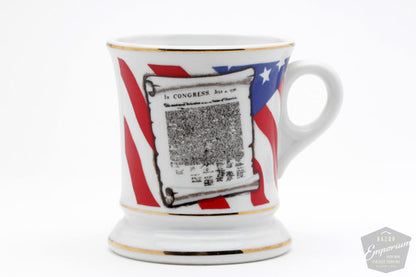 Declaration of Independence Shave Mug