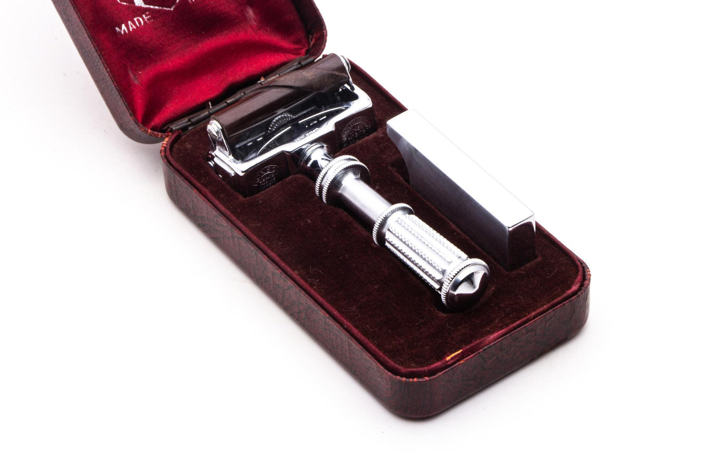 1930's Ronson Razor Double Edge Shaves & Sharpens | Original Condition