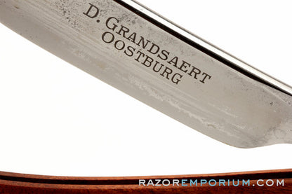 7/8" Herder #27 Square Straight Razor w/ Cocobello Wood | Solingen, Germany